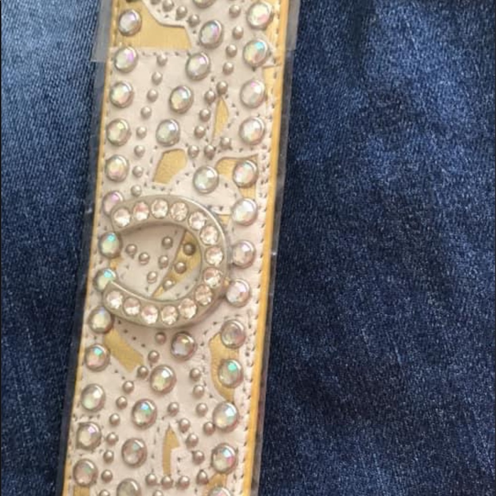 Faux leather bracelet